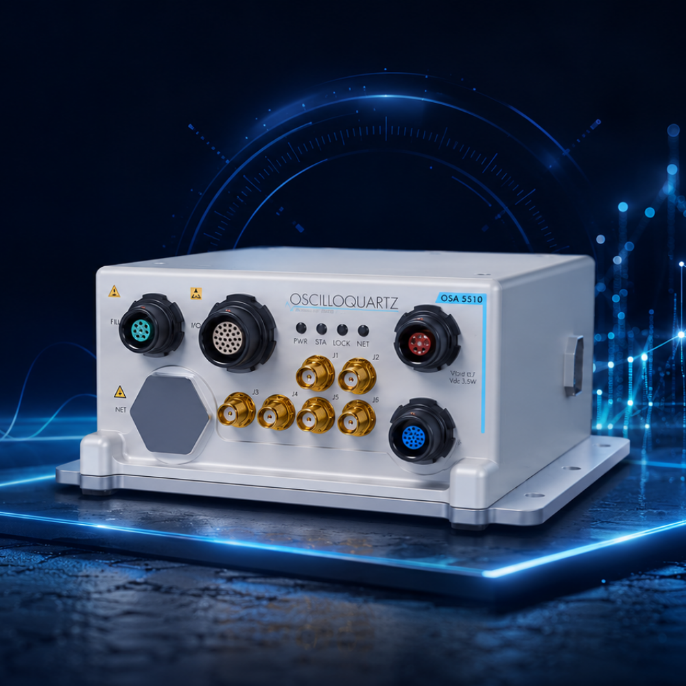 Oscilloquartz ruggedSync™ Series OSA 5510